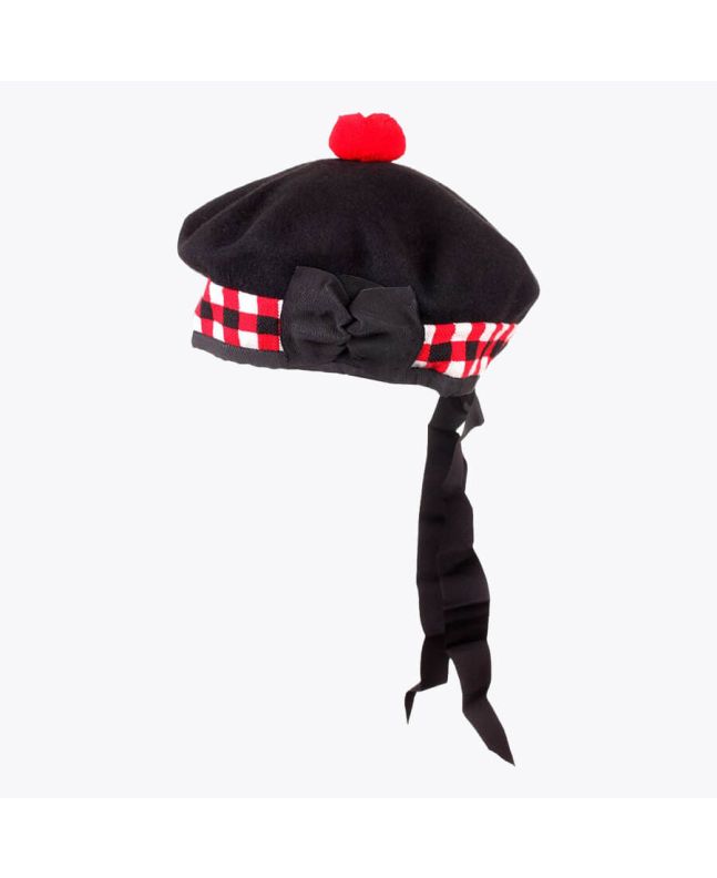 Balmoral Bonnet Diced Kilt Hat