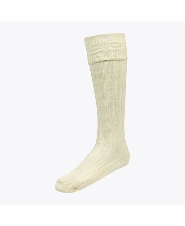 Kilt Hose Off White