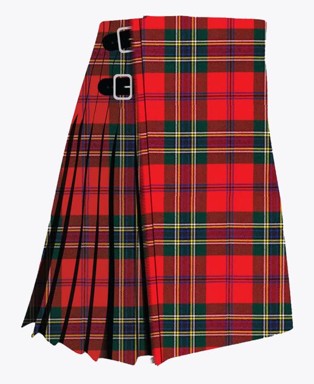 MacLean Duart Red Modern Tartan Kilt