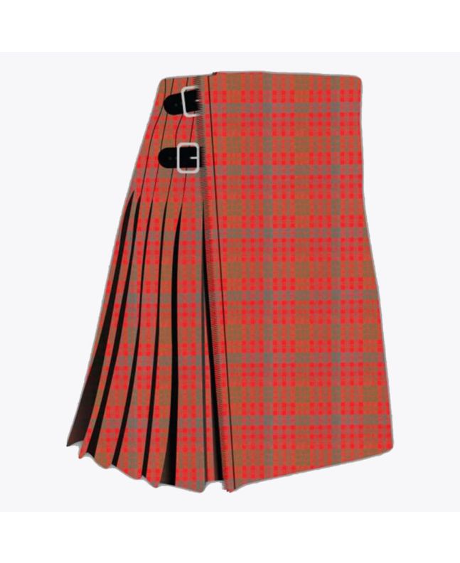 Ross Red Weathered Tartan Kilt