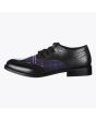 Tartan Gillie Brogues Black