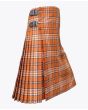 Tennessee Volunteer Orange Tartan Kilt