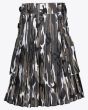 Urban Camo Utility Kilt for men back