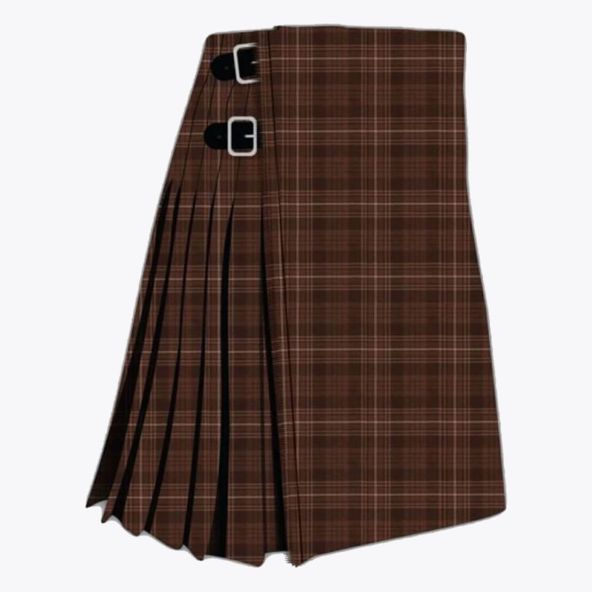 Auld Lang Syne Brown Ancient Tartan Kilt