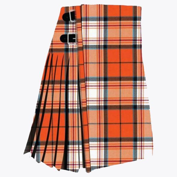 MacKellar Tangerine Tartan Kilt