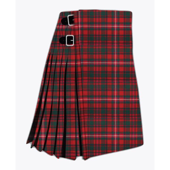 Mackinnon Red Modern Tartan Kilt