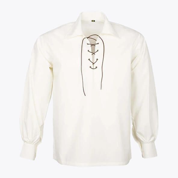 Off White Ghillie Kilt Shirt