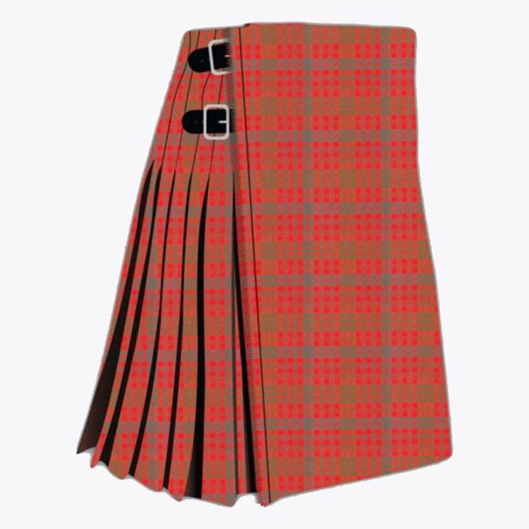 Ross Red Weathered Tartan Kilt