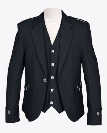 Argyle Jacket and Waistcoat - Kilt Day Jacket