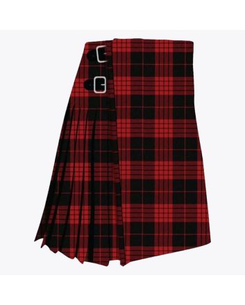 Campbell Red Muted Tartan Kilt