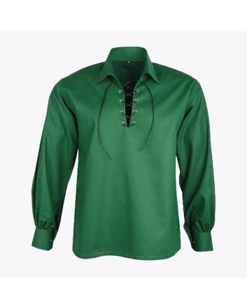 Green Ghillie Kilt Shirt