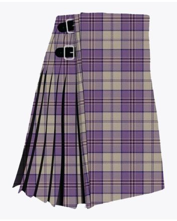 Harris Lilac Tartan Kilt Highland Dance Men