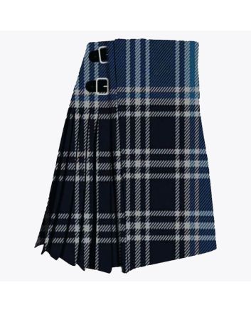 MacDonald Lord Isles Blue Modern Tartan Kilt