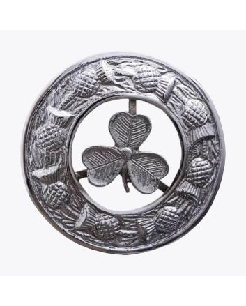 Shamrock Kilt Brooch