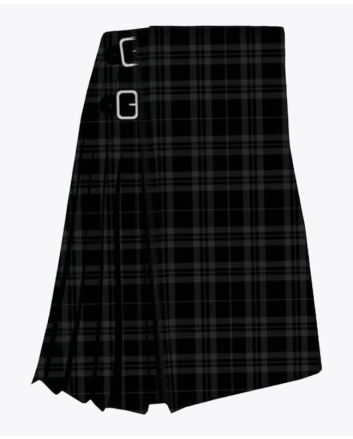 Spirit of Glyndwr Grey Welsh Tartan Kilt